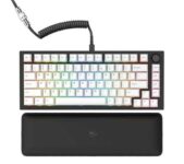GLORIOUS GMMK PRO Prebuilt 75% Mechanical Gaming Keyboard – Black (Includes Switches and Keycaps) – w/Code – Free C&C