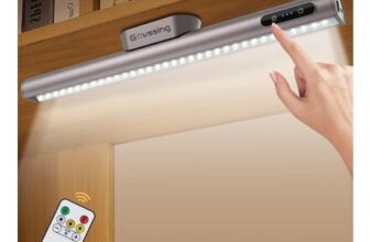 GOVSSING Under-Cabinet Kitchen Lights, 4000mAh Rechargeable