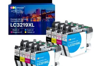 GPC Image LC3217/LC3219/LC3219XL Ink Cartridges (8-Pack) for Brother