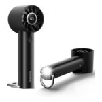 Gaiatop Turbo Hand Held Fans with LED Torch Clasp Base