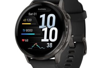 Garmin Venu 4, 45mm GPS Smartwatch, Black – Delayed Dispatch