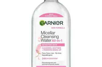 Garnier Micellar Water 700ml, All-in-One Face Cleanser & Makeup Remover