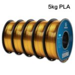 Geetech 1KG X5 Silk PLA Multiple Colours 3D Printer Filiment – With Code – Geetech Official Store