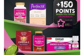 Get 150 Points When You Spend £15 on Health.