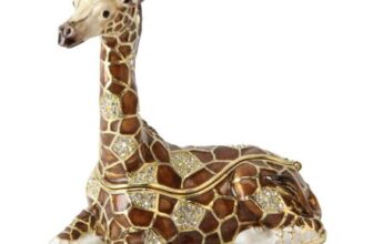 Giraffe Trinket Box for Jewelry Storage