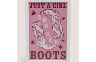 Girls & Her Boots Wall Art
