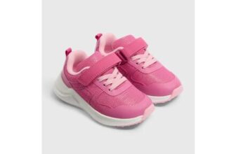 Girls Pink Sports Trainers (Younger 4-5)