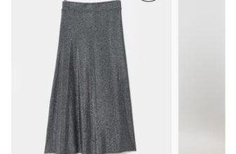Glitter Knit Skirt