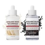 GlowRice Ampoule Duo White and Black Rice Scrub Pore Minimizer
