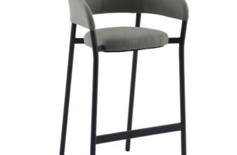 GoodHome Lucala Green Metal high chair