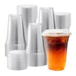 Goodluck Plastic Cups with Lids