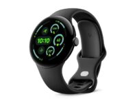 Google Pixel Watch 3 (45mm) Android Smartwatch – 24-Hour Battery – Aluminium Case – Obsidian Band – Wi-Fi