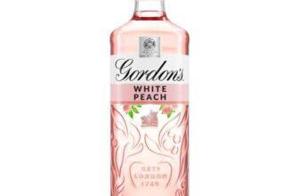 Gordons White Peach Distilled Gin 37.5% vol 70cl