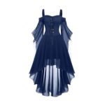 Gothic Dress plus Size Halloween Costume for Women 3XL