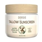 Grass-Fed Beef Tallow Sunscreen SPF 30 with Zinc Oxide – £10.76 S&S Voucher