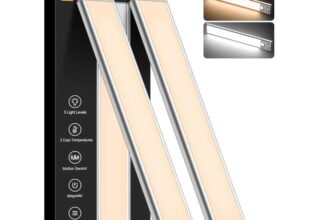 Gritin Under Cabinet Kitchen Lights Rechargeable 2 Pack-3 Color Temps