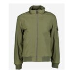 Guess Green Padded Bomber Jacket