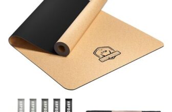 HAPBEAR Extra Large Non-Slip Yoga Mat for Home Workouts