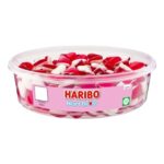 HARIBO Heart Throbs Sweets Tub 150 Pieces 480g