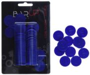 HENDI Coin tokens, blue, 25 mm