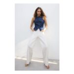 H&M Wide High Waist Jeans