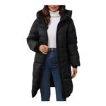 HOOUDO Womens Winter Coat, Padded down Jacket, Lightweight