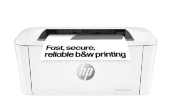 HP LaserJet M110w Wireless Black & White Printer, Print From Phone / Tablet, Smallest Laser In Its Class, 150 Sheet Input Tray, Up To 20ppm