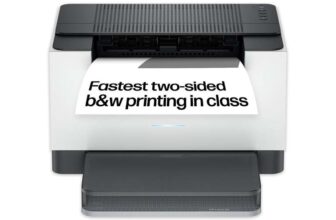 HP LaserJet M207dw Printer, Compact, Black and White, Wireless, Print, Easy Setup and Reliable Wi-Fi, Up to 28/27 (Letter/A4) Simplex ppm