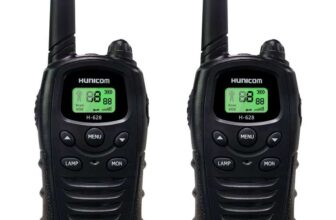 HUNICOM Walkie Talkies for Adults Long Range PMR Two Way Radios with Wish Card – Sold by HUNICOM /FBA