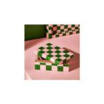 Habitat Brights Checkered Resin Trinket Box