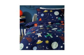Habitat Kids Glow in the Dark Space Bedding Set