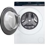 Haier HWD100-B14939 Washer Dryer, 10kg/6kg, 1400 Spin, White, A Rated with code