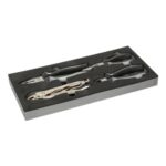 Halfords Advanced 4 Piece Plier Set Modular Tray