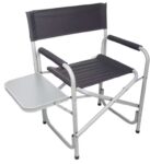 Halfords Director Camping Chair with Side Table – Free C&C Only