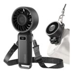 Handheld Turbo Fan, 1100 Speed Portable Fan with Strong Airflow