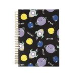 Hardback Spiral Notebook.