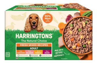 Harringtons Complete Wet Adult Dog Food Trays, Mixed Pack 16x400g