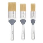 Harris Seriously Good Woodwork Stain & Varnish Brushes, 3-Pack, Grey