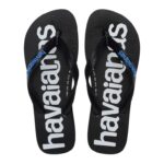 Havaianas Womens Top Logomania Turquoise Flip Flops size 5/6