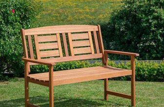 Hawkshead 2 Seater Hardwood Outdoor Garden Patio Bench / Sold & shipped by Cheaper Online ltd