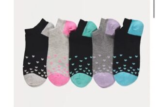 Heart Trainer Liner Socks 5 Pack