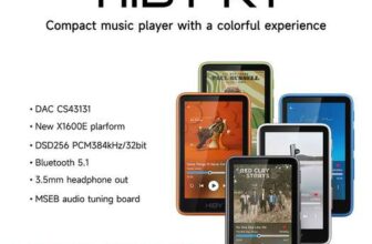HiBy R1 HiFi Digital Audio Music Player ( 3 Touchscreen / microSD / Bluetooth / 3.5mm / DSD / LDAC / Aptx ) cashbackHIBY Official Store