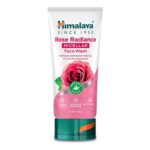 Himalaya Rose Micellar Makeup Remover Face Wash, Soft Glow, 150ml