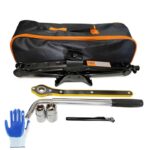 Hniuyun 2 Ton Scissor Jack and Stand Kit, 4409 lb Heavy Duty Car Lift – Sold by dadadayun / FBA