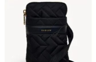 Holland Park Fabric Medium Zip around Phone Crossbody