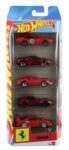 Hot Wheels 1:64 Ferrari Die-Cast Cars 5 Pack / Hot Wheels 1:64 Die-Cast Cars 5 Pack Assortment – Free C&C