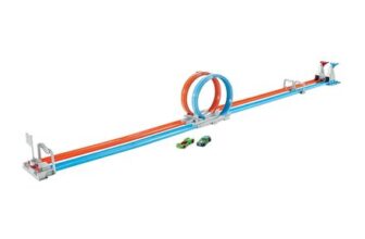 Hot Wheels Action Double Loop Dash Playset