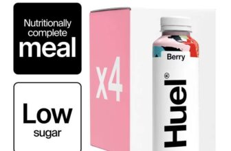 Huel Ready-to-drink 4 x 500g – Berry / Vanilla – In-store, Folkestone