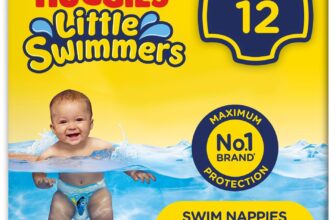 Huggies Little Swimmers Nappies Size 2-3, 12 Count (Pack of 1) Disney