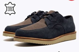 Hush Puppies Orion Mens Suede Shoes W/Code
